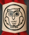 EMBOSSED OWL WOGGLE