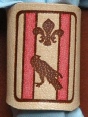 NATURAL BRANDED HAWK PATROL WOGGLE