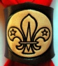 EMBOSSED LEATHER SCOUT WOGGLE