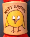 PYROGRAPHY EASTER CHICK WOGGLE