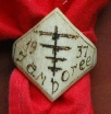 5TH WORLD JAMBOREE 1937 SCRIMSHAW WOGGLE