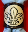 SCOUT EMBOSSED LEATHER WOGGLE CLICK TO SEE THE FULL RANGE