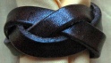 BROWN 3 STRAND WOVEN WOGGLE
