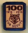 BLUE CUB 100 BRANDED WOGGLE