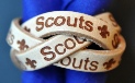 3 STRAND BRANDED WOVEN SCOUT WOGGLE