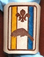 NATURAL BRANDED BEAVER PATROL WOGGLE