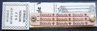 SCOUT BRANDED DIY THREE STRAND WOVEN WOGGLE